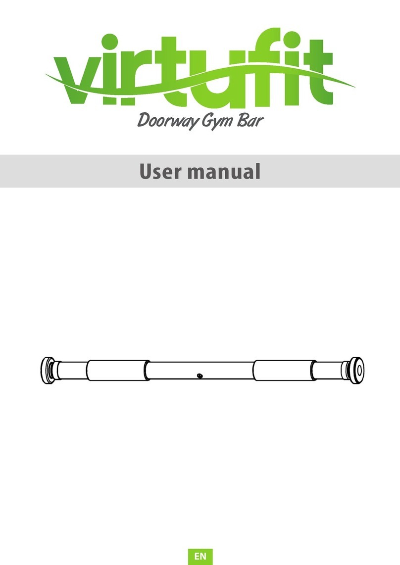 VIRTUFIT Doorway Gym Bar user manual