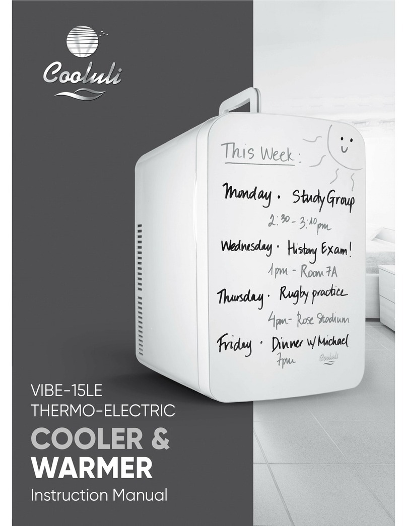 Cooluli VIBE-15LE instruction manual