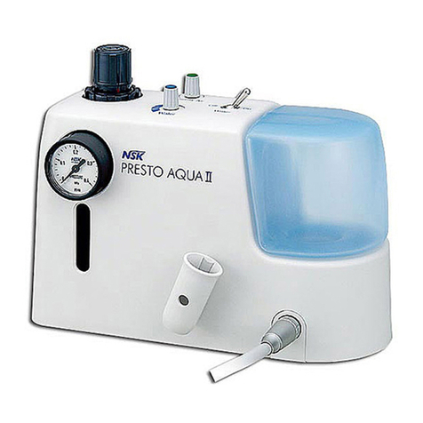 NSK PRESTO AQUA II User manual NSK PRESTO AQUA II User manual