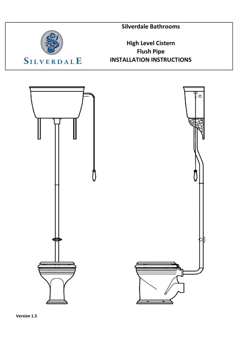 Silverdale Victorian High Level Toilet installation instructions