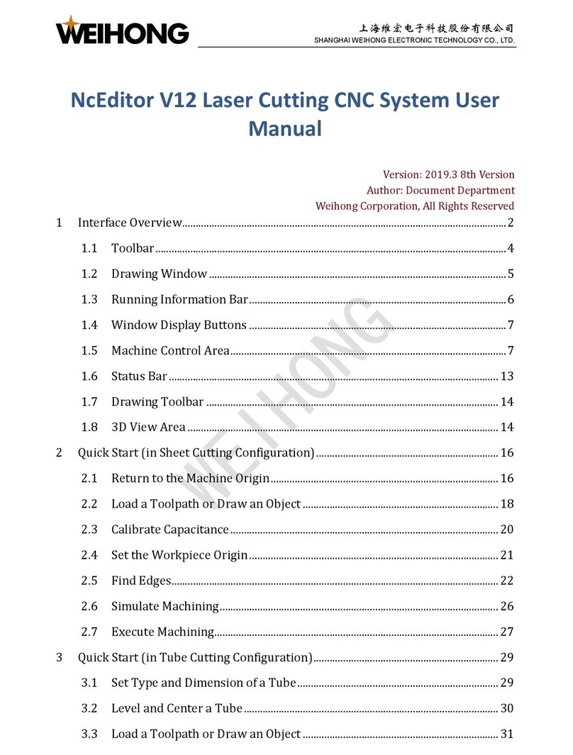 WEIHONG NcEditor V12 user manual