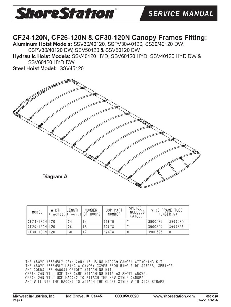 Midwest ShoreStation CF24-120N Service manual