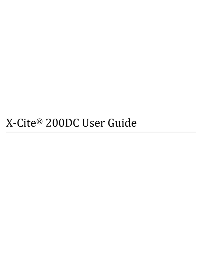 Excelitas Technologies X-Cite 200DC user guide