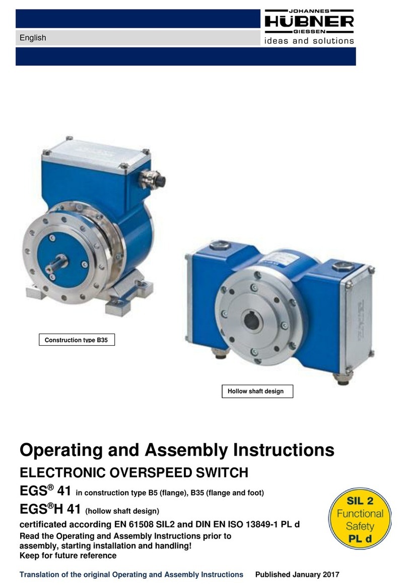 Hubner EGS 41 Series Product guide