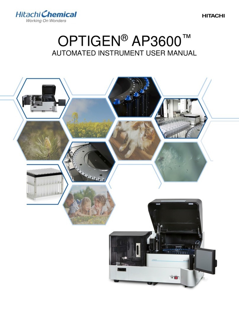 Hitachi OPTIGEN AP3600 user manual