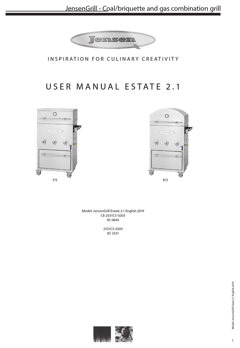 Jensen JensenGrill Estate 2.1 user manual
