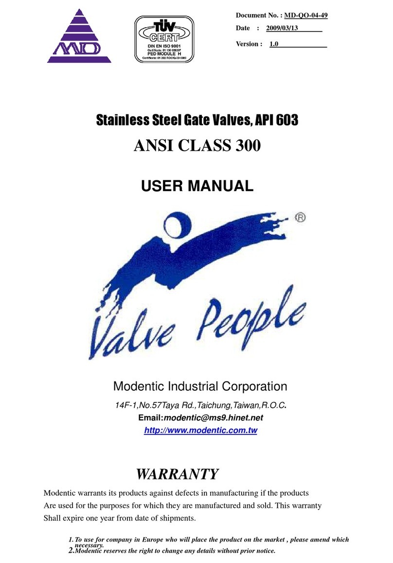 Modentic GTF-300 User manual