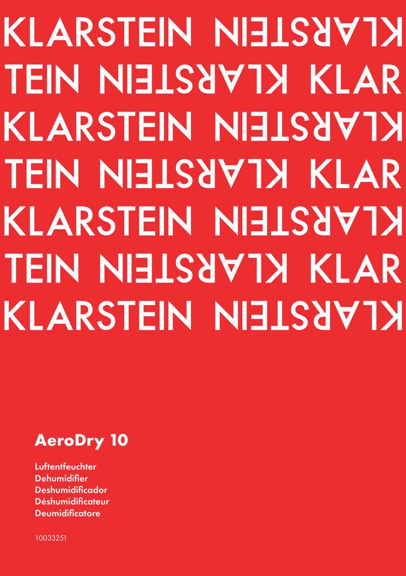 Klarstein AeroDry 10 instruction manual