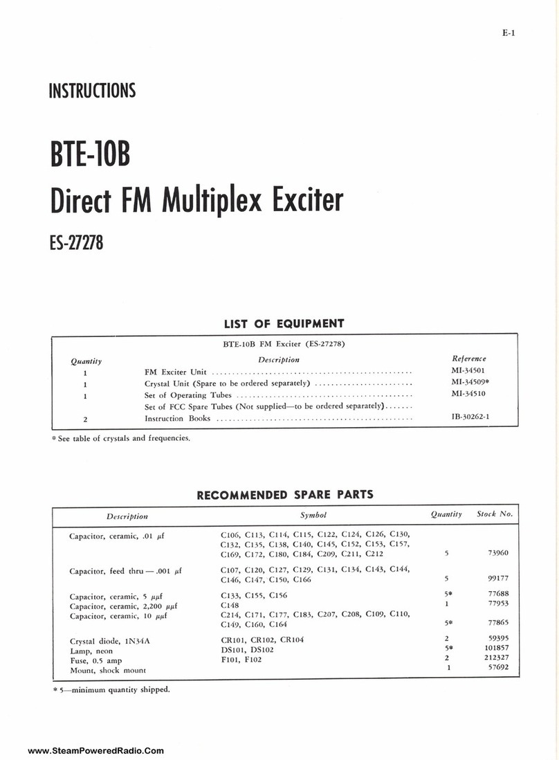 RCA BTE-10B instructions