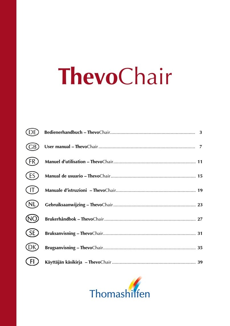 Thomashilfen ThevoChair user manual