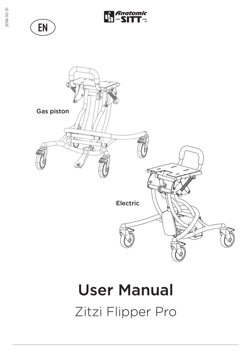 Anatomic SITT Zitzi Flipper Pro User manual Anatomic SITT Zitzi Flipper Pro User manual