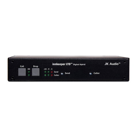 JK Audio innkeeper LTD User manual