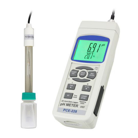 PCE Instruments PCE-228 User manual PCE Instruments PCE-228 User manual