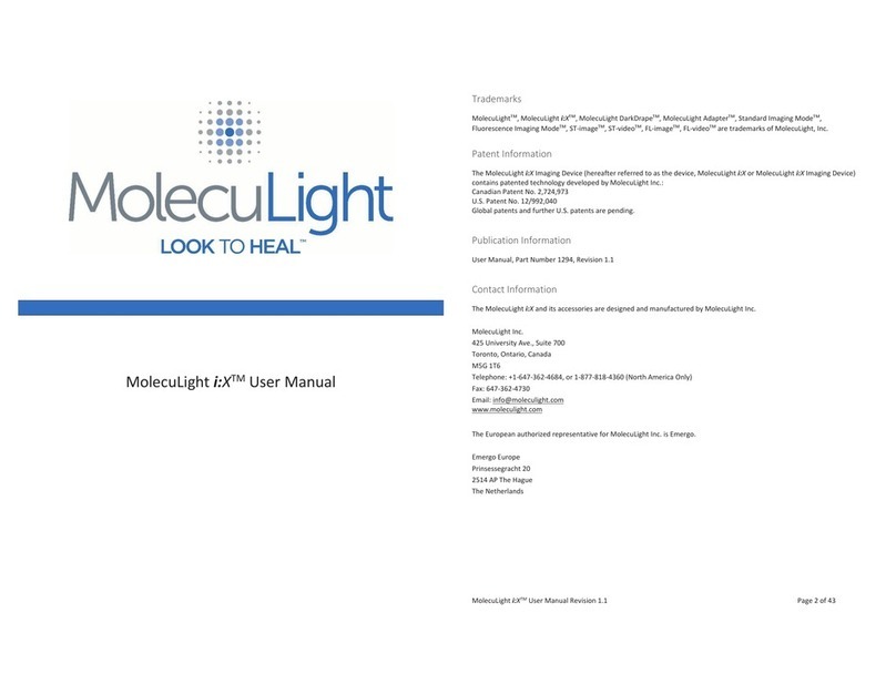 MolecuLight i:X user manual