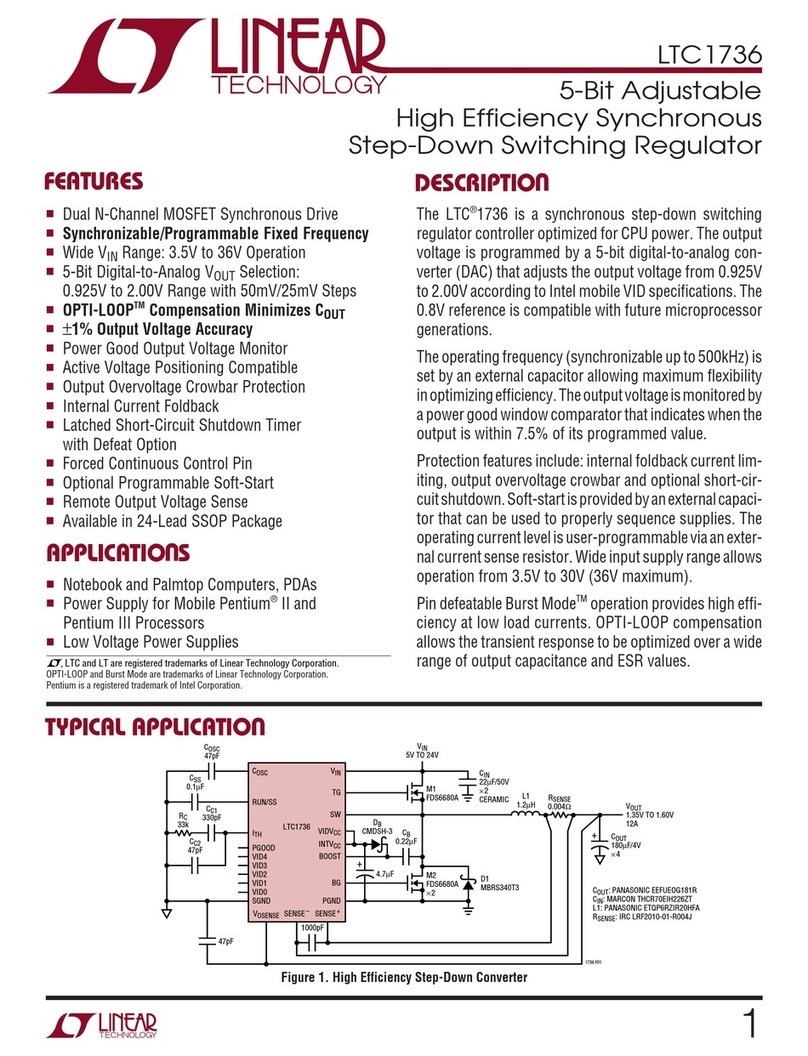 Linear Technology LTC1736 User manual
