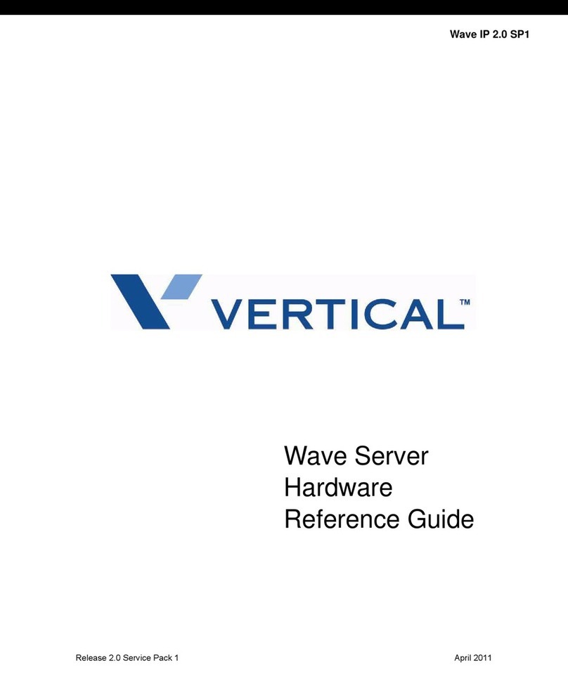 Vertical WAVE IP 2500 Hardware reference guide