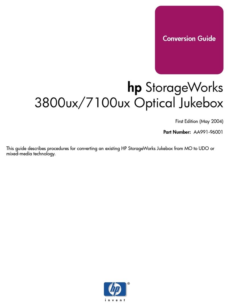 HP StorageWorks 3800ux User manual