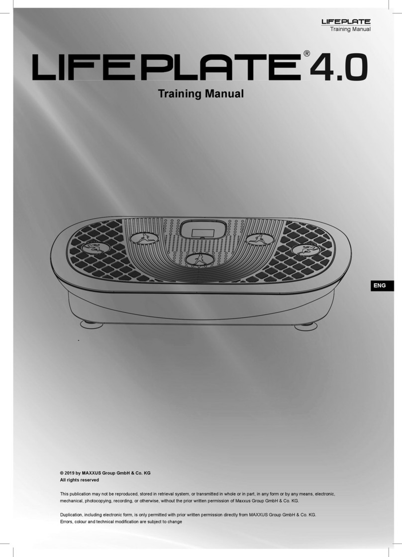 Maxxus LifePlate 4.0 Installation guide