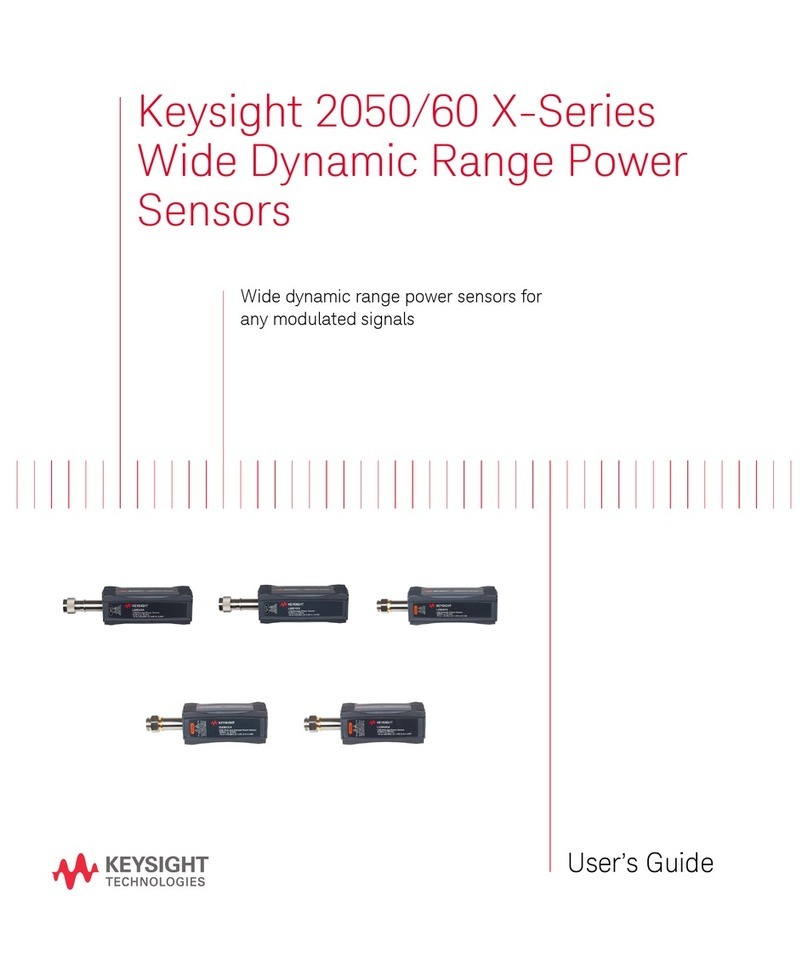 Keysight 2050 X Series User manual
