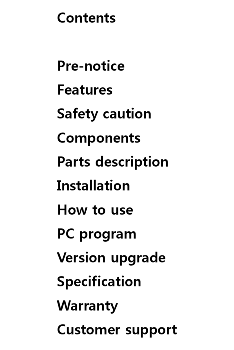 TecnoSmart TVC MINIDVR1 User manual