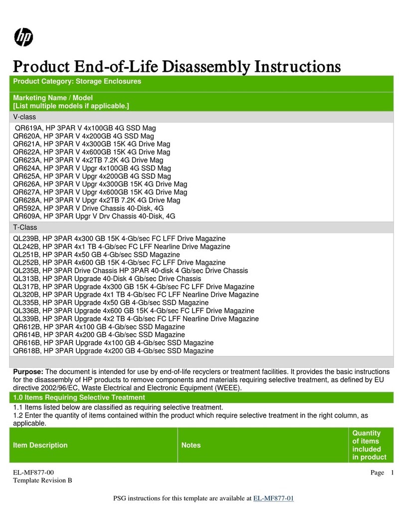 HP V-class Series Assembly instructions