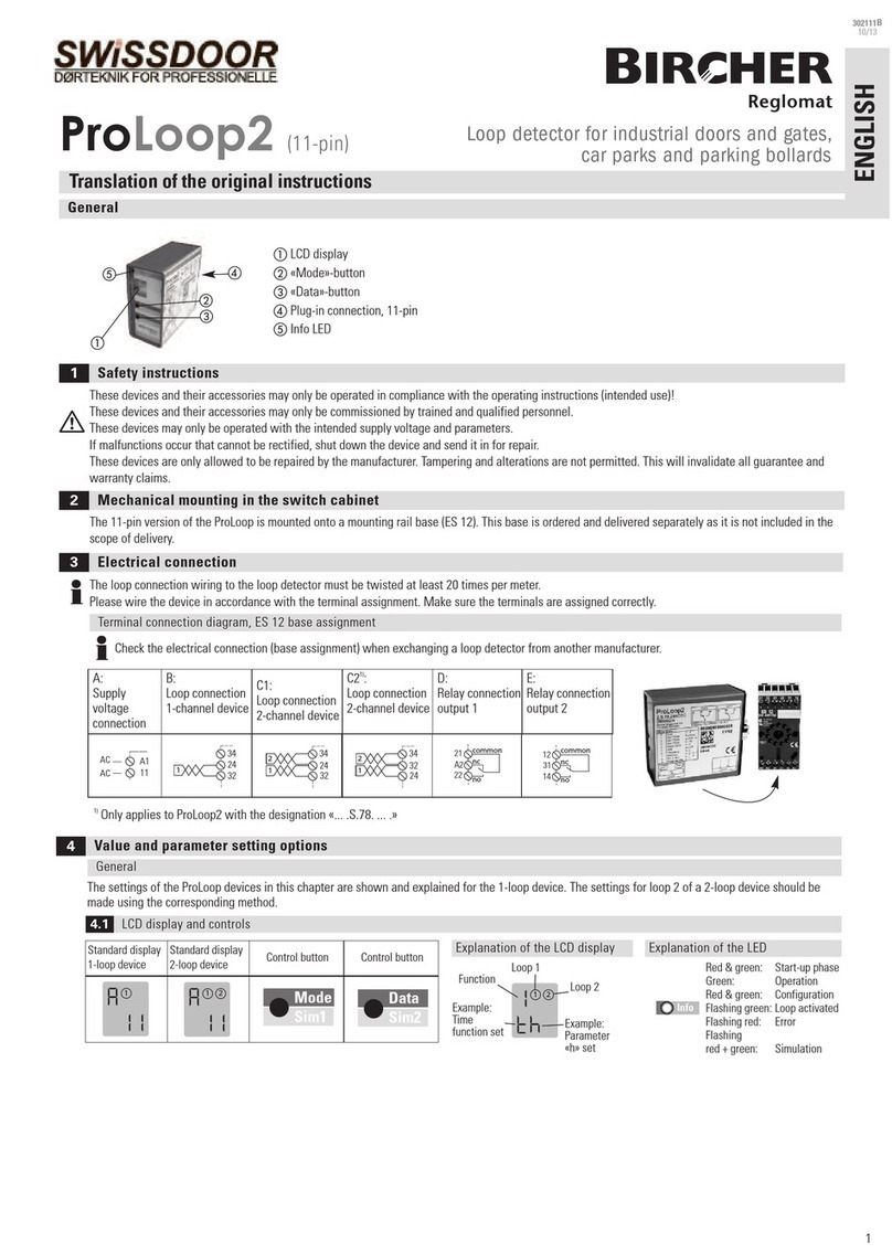 Bircher Reglomat ProLoop2 manual