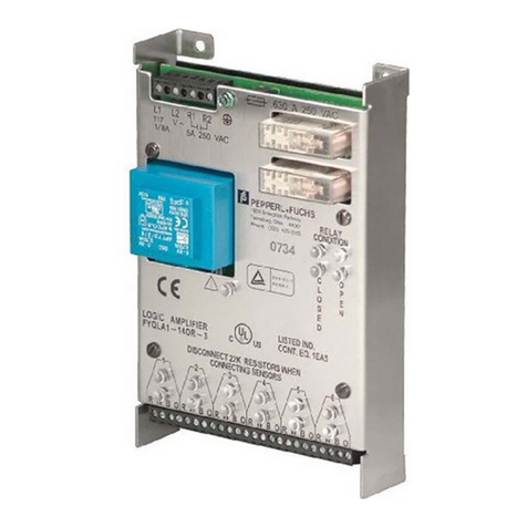 Pepperl+Fuchs FYQLA1-140R-3 User manual