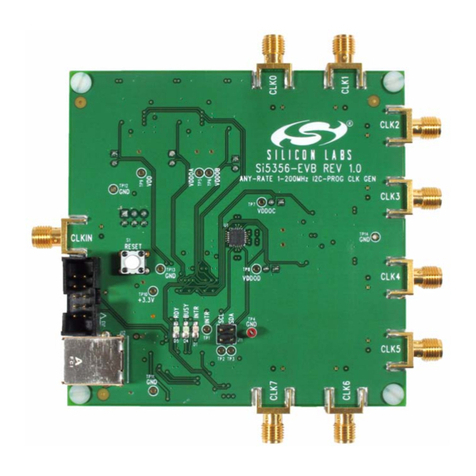 Silicon Laboratories Si5356-EVB User manual