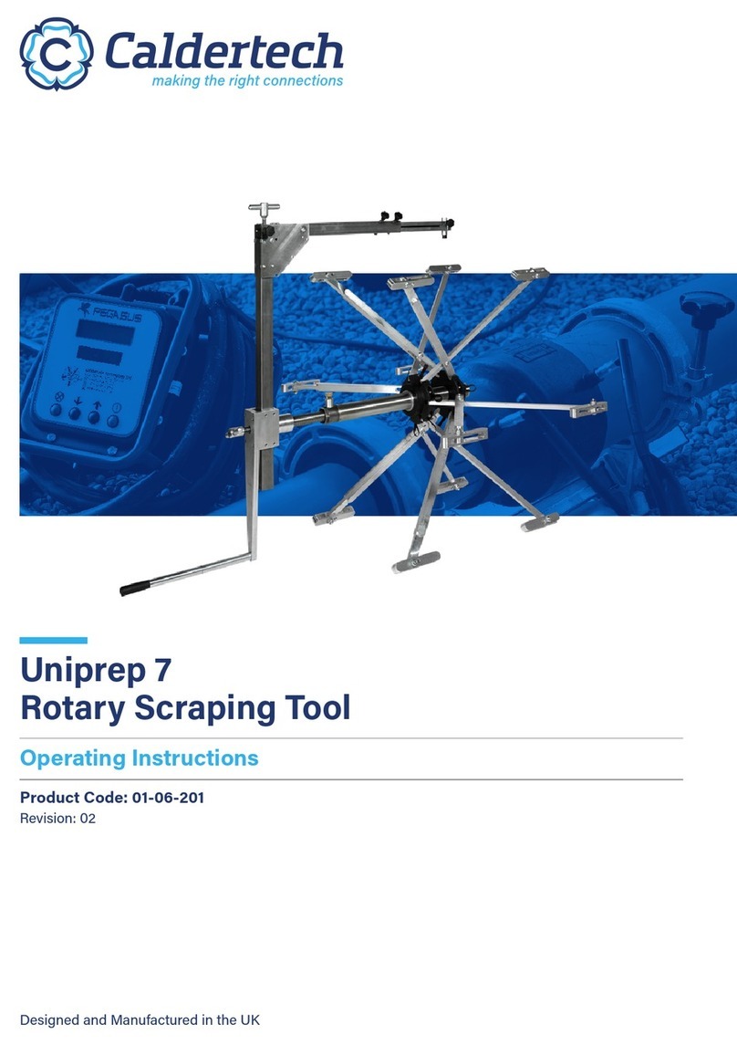Caldertech Uniprep 7 operating instructions