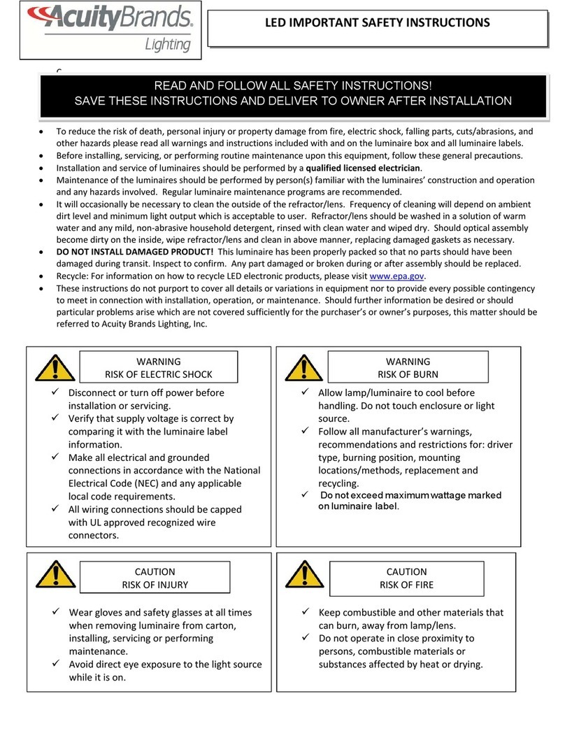 Acuity Brands Lighting Holophane Wallpack HLWCP2 Manual