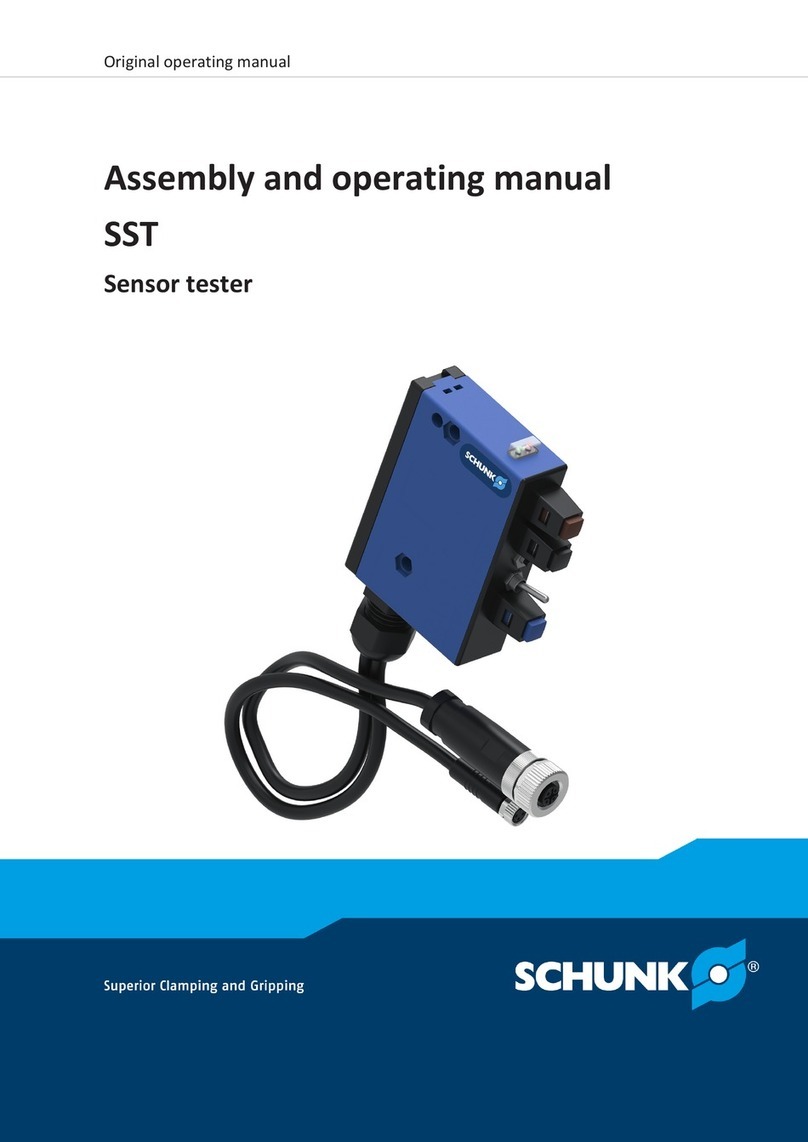 SCHUNK SST Assembly and operating manual