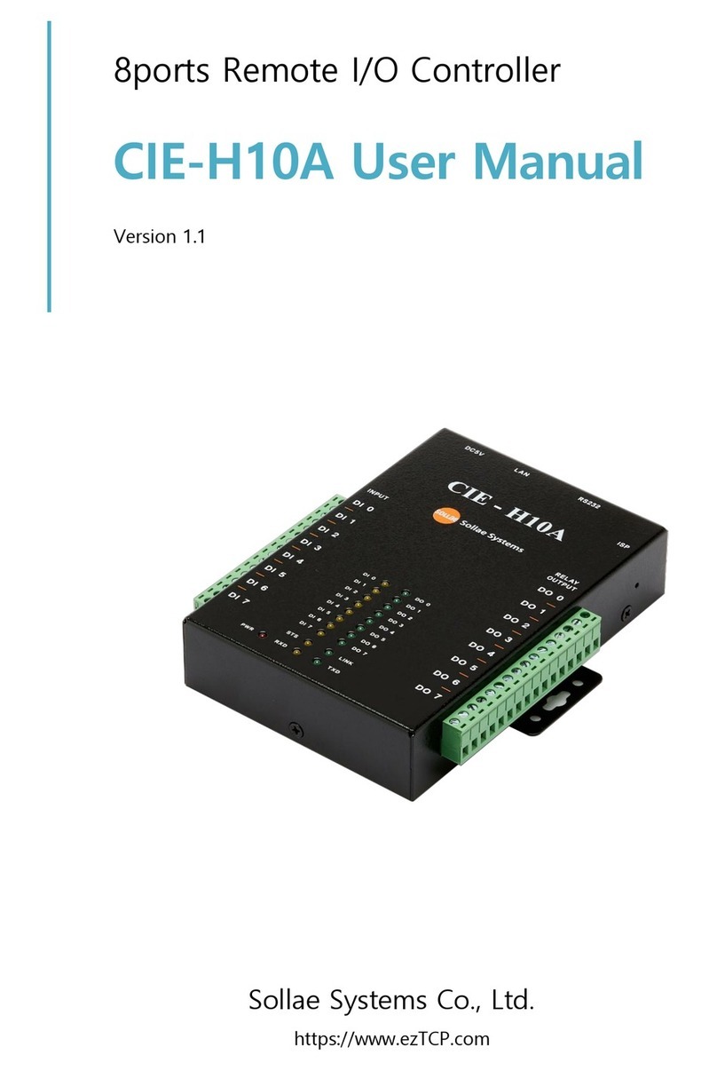 Sollae Systems CIE-H10A User manual