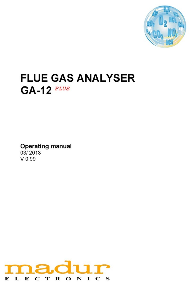 Madur GA-12plus operating manual