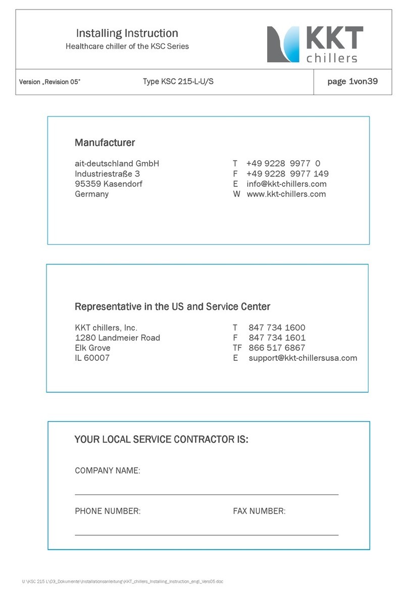 KKT KSC Series Installing Instruction