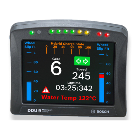 Bosch IMSA Prototype Classes Scrutineering System User manual