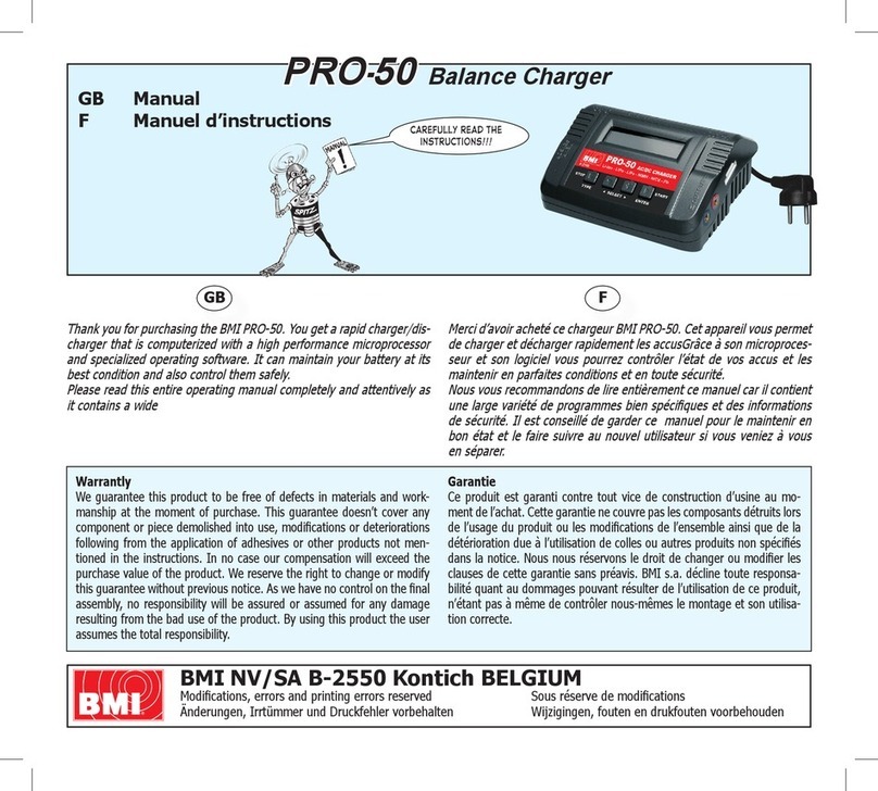 BMI PRO-50 manual