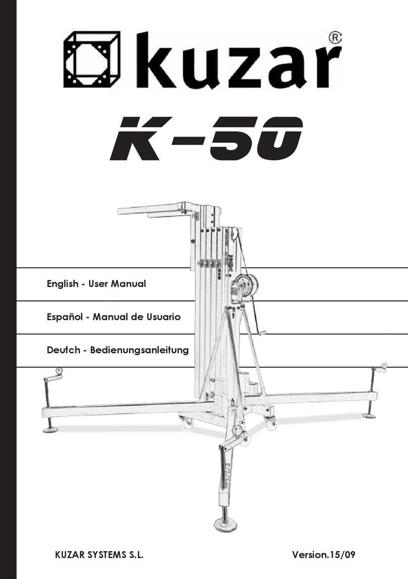 Kuzar K-50 user manual