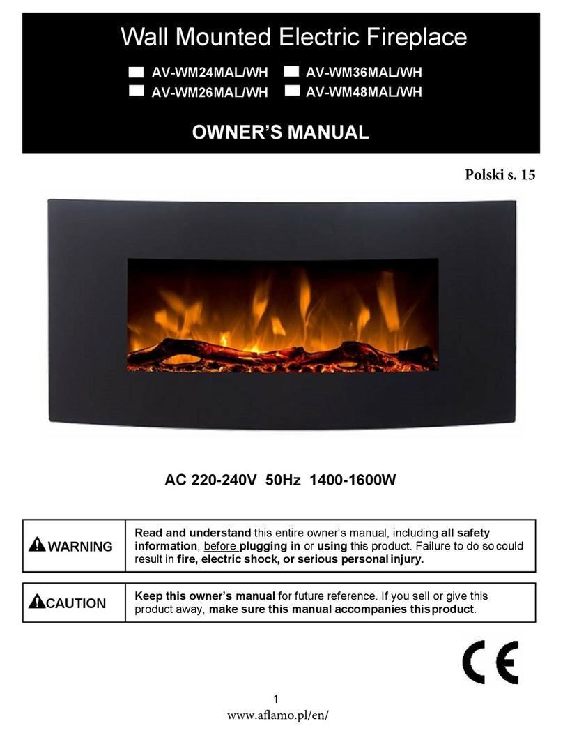 AFLAMO AV-WM24MAL/WH owner's manual AFLAMO AV-WM24MAL/WH owner's manual