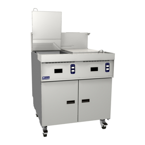Pitco TB-SRTG User manual