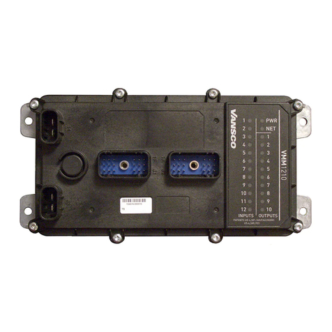 Parker Vansco VMM1210 User manual