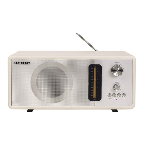Crosley CR3037A user manual