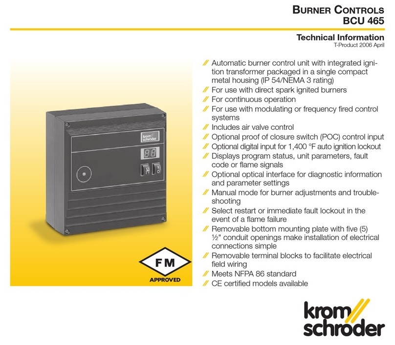 Krom Schroder BCU 465 technical information