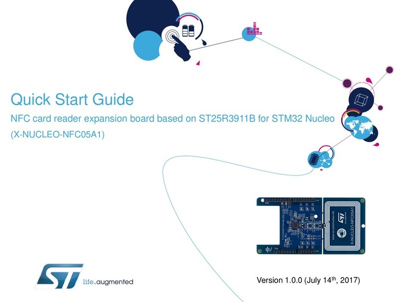 ST X-NUCLEO-NFC05A1 NFC User manual