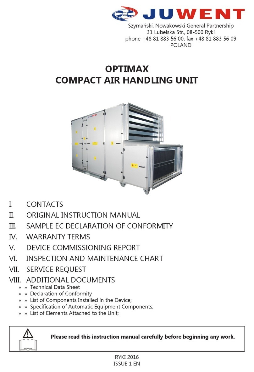Juwent OptiMax-10 Original instruction manual