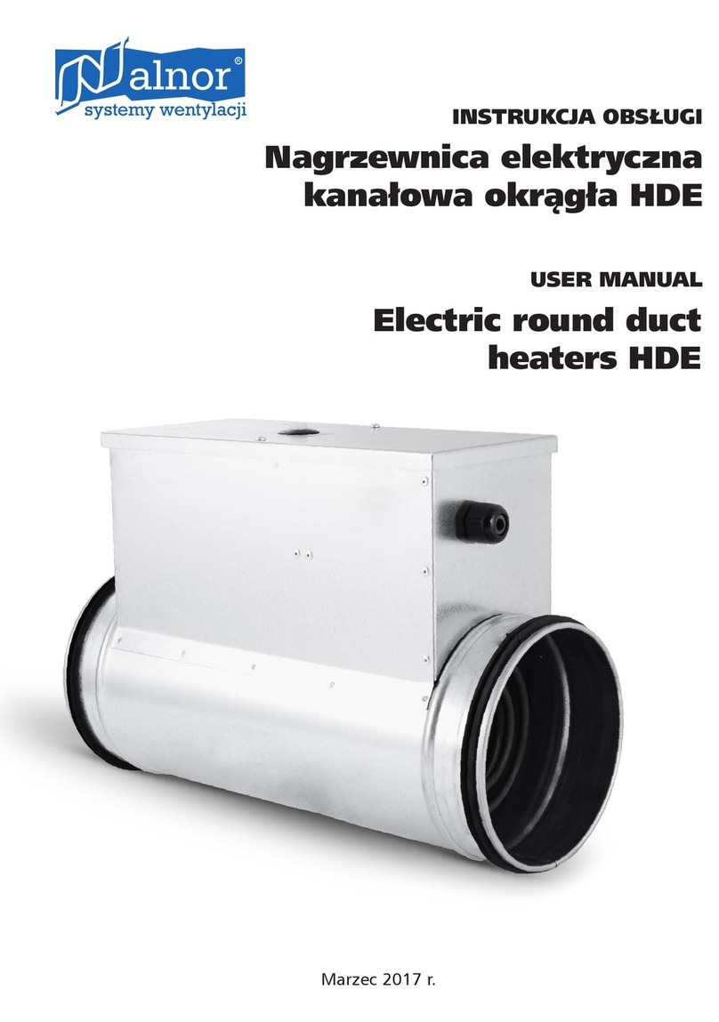 Alnor HDE Series user manual