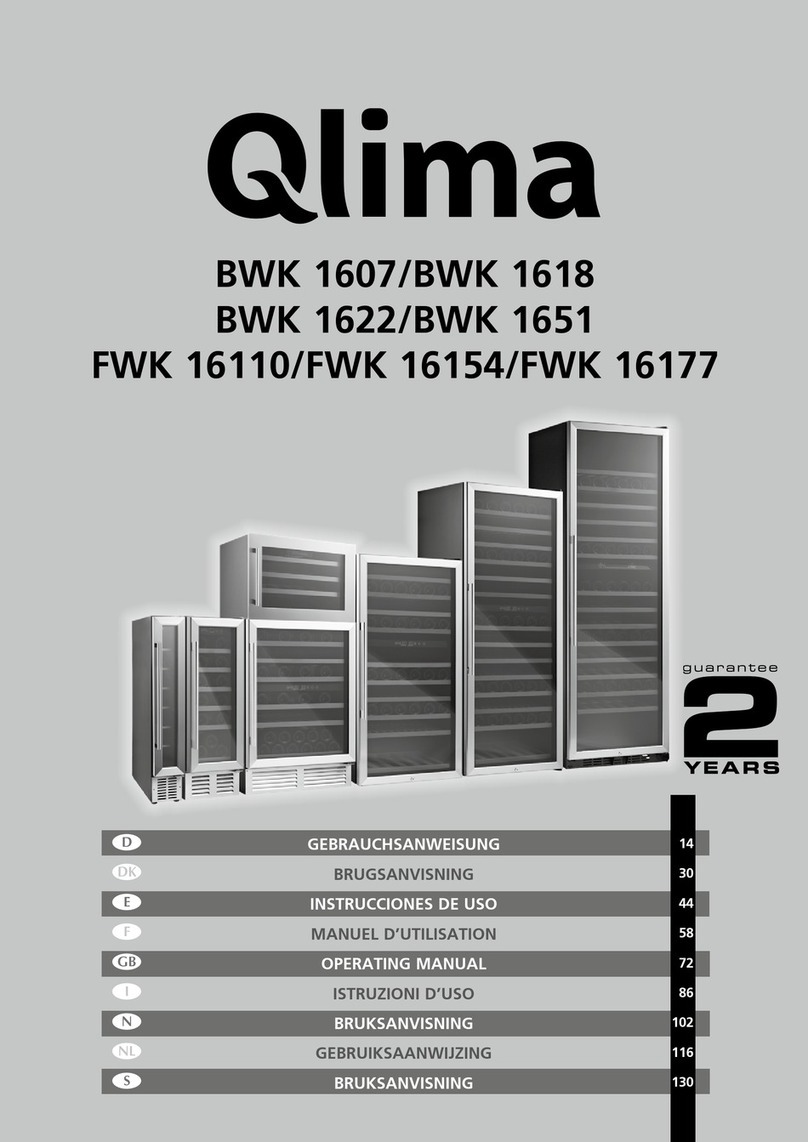 Qlima BWK 1607 User manual