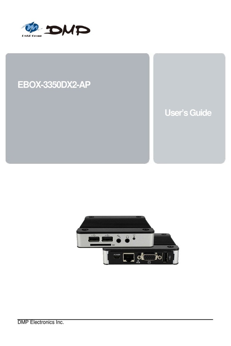 DMP Electronics EBOX-3350DX2-AP user guide
