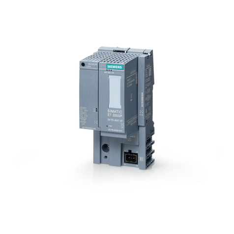 Siemens SIMATIC ET 200SP IM 155-6 PN/2 HF manual