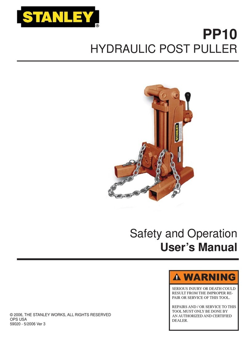 Stanley PP10 user manual