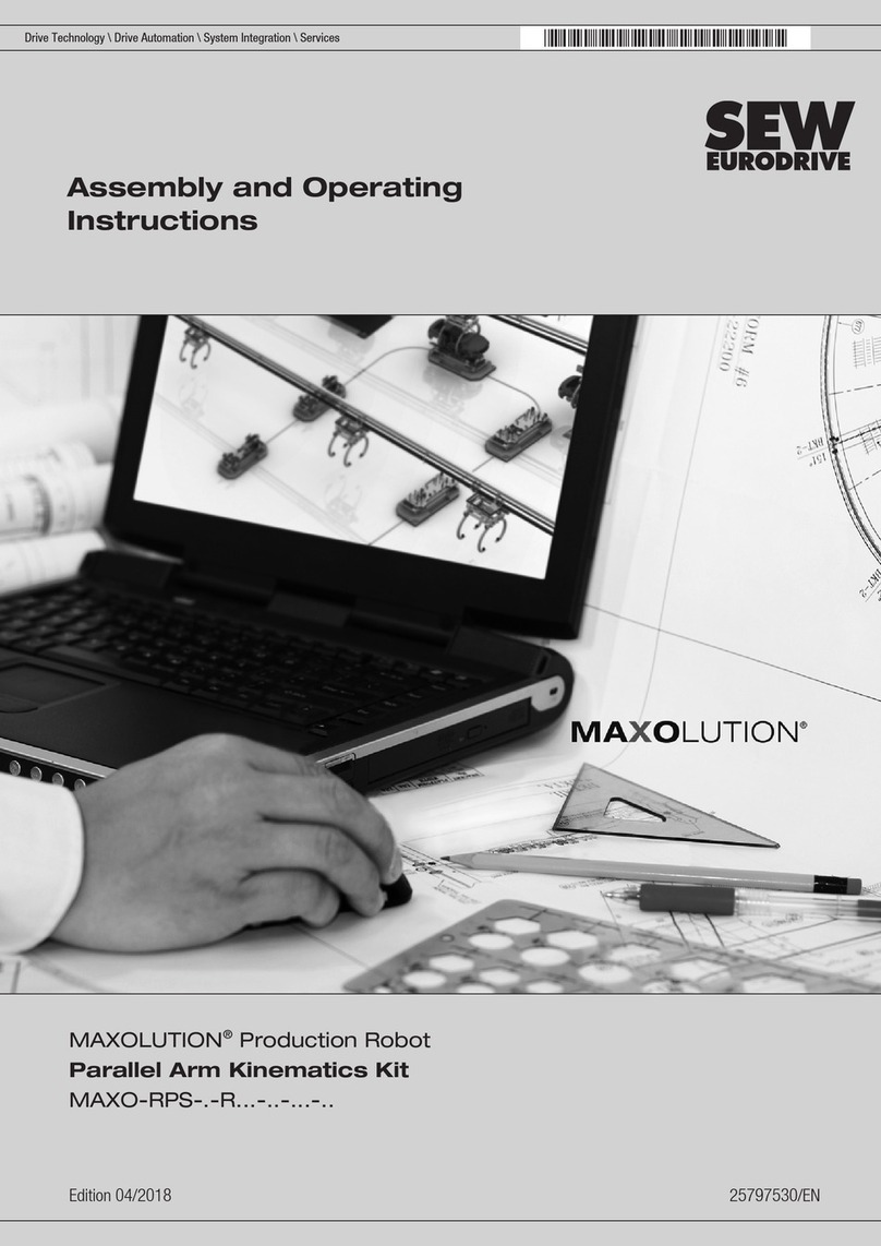 SEW-Eurodrive MAXOLUTION MAXO-RPS-.-R Series Assembly and operating instructions